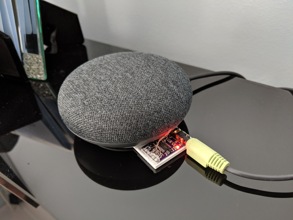 Google home connect hot sale to external speaker