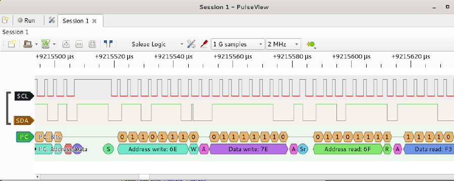 i2c trace during boot