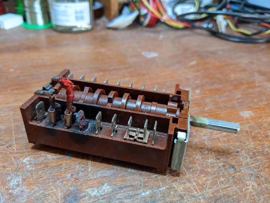 Removed old switch