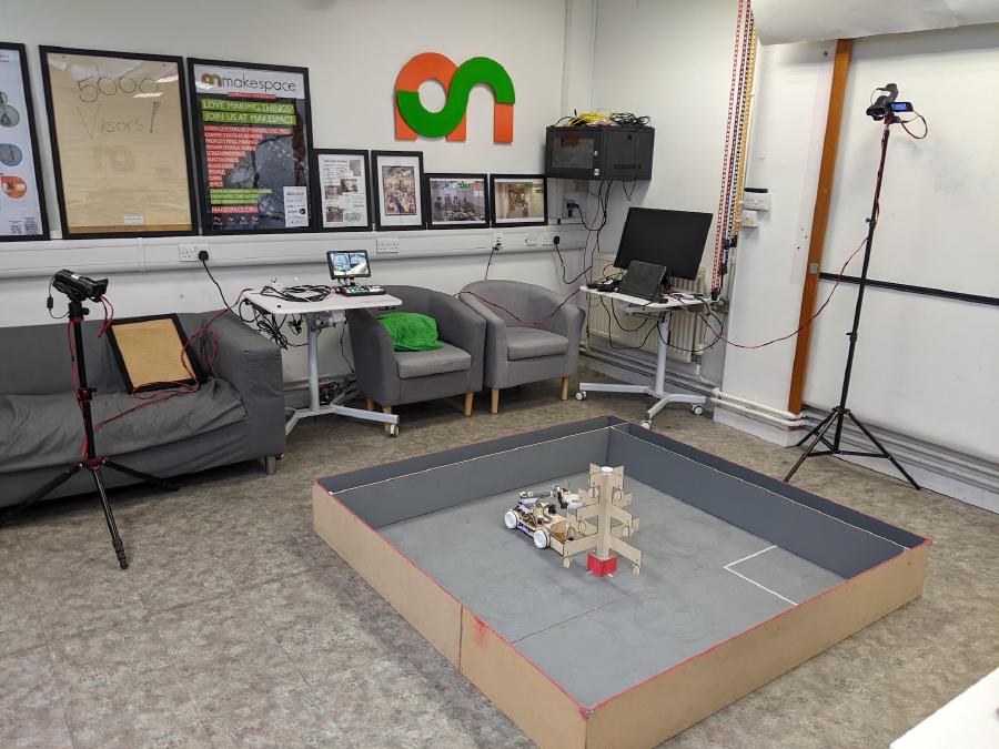 Filming at Makespace